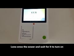 Tragbare und langlebige 3-Kanal-EKG-Maschine für Hunde und Katzen