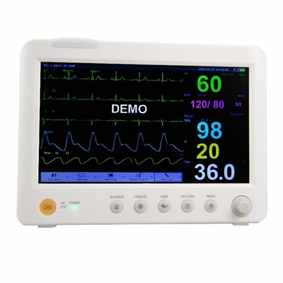 Stützmulti Sprache 10 Zoll-Vital Sign Monitoring System Portable-Patientenmonitor