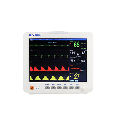 Mehrparameter-Patientenaufsicht Genaue Erkennung von Vitalsignalen Kompaktes Design für Primärkliniken Notfallversorgung Heimmedizinische Verwendung