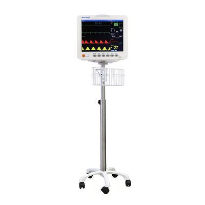 Gute Qualität medizinische Krankenhaus Metall Trolley mit Fabrikpreis für Patientenmonitor