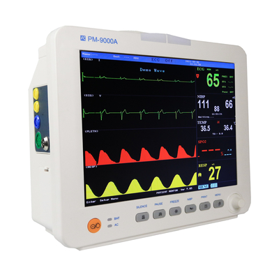 Dauerhaftes tragbares Multiparameter-Monitor-Farbe-TFT LCD-Patientenmonitor-Krankenhaus