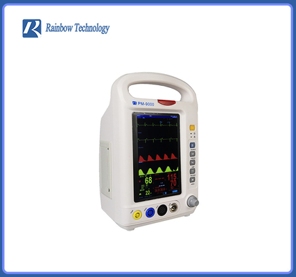 Kleine multi Parameter-Patientenmonitor-EKG-Überwachungs-tragbarer Krankenhaus-Gebrauch