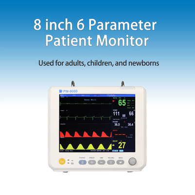 ICU CCU ODER Vital Signs Patient Monitor 8 Zoll färben TFT LCD-Anzeige