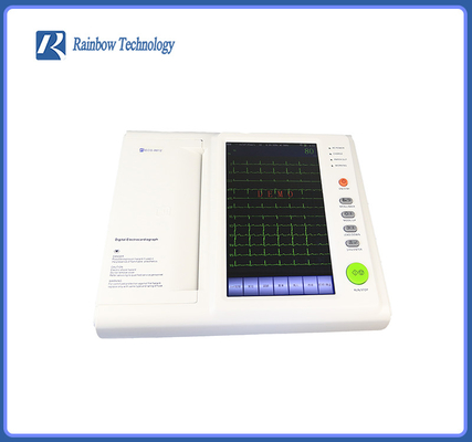 Elektrokardiogramm EKG ECG der Klassen-II Kanal-Touch Screen Maschinen-12