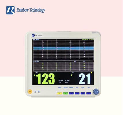 ISO bescheinigte fötales Herz Rate Monitor Anti ESU eine 12,1 Zoll-Farbe-TFT-Anzeige