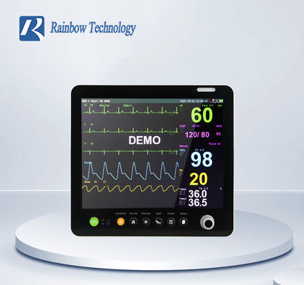 TFT-LCD-Touchscreen-Patientenmonitor