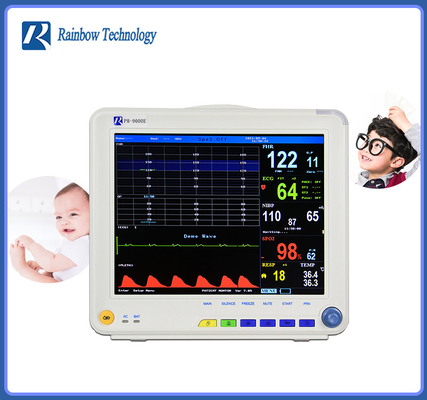 Mütterliche fötale Parameter PM-9000E des Klinik-medizinische neugeborene Baby-CTG des Monitor-neun