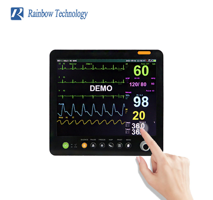 Medizinischer multi Monitor-Patient des Parameter-220V 15 Zoll-Touch Screen Monitor
