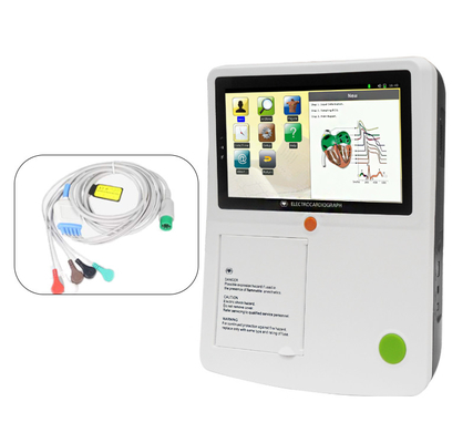 Herz-Monitor-Elektrokardiogramm-Maschine 3 Kanal Ecg Ekg mit PC Software