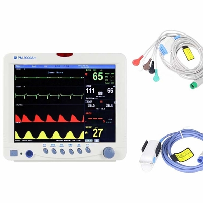 ECG-Herz-Überwachungs-Gerät-multi Parameter-Patientenmonitor-klinisches analytisches