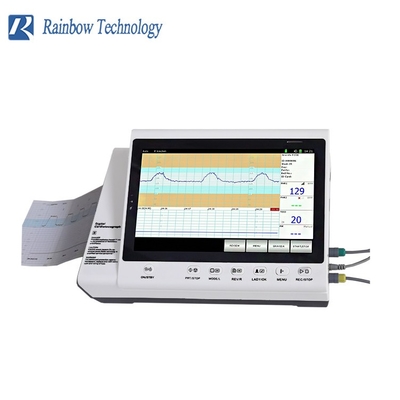 3 Herz-Rate Monitor Cardiotocography Machine With-Drucker der Parameter-Zwillings-CTG fötaler