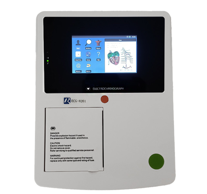 4.3 Zoll Touchscreen Medizinische EKG-Maschine zur Überwachung der Gesundheit des Körpers ISO-Zertifizierung
