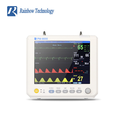 Krankenhaus-medizinische 8 Zoll-Vital Signs Patient Monitor With-Stand-Laufkatze optional