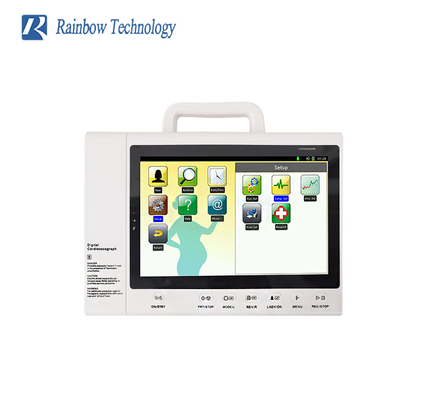 Tragbarer Ultraschall-fötales Doppler Soem verfügbar für Baby-Herz-Monitor LCD-Anzeige