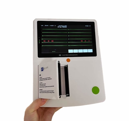 12 Maschine hohes Resolusion Kanal-Digital ECG mit Glied-Elektroden-Touch Screen