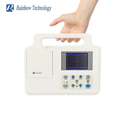 Kanal Ekg-Maschine One Channels 12 der Führungs-ECG Maschinen-drei