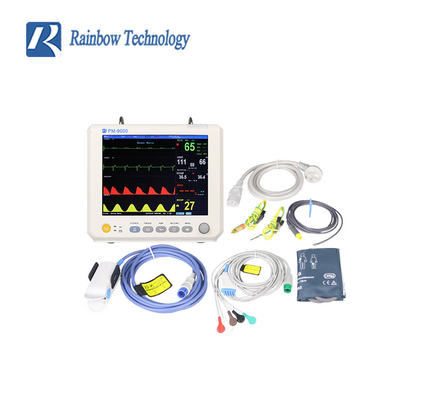 Multiparameter-Vitalsignals Monitor Medizinische 8 Zoll Elektrizität Online-Technischer Support