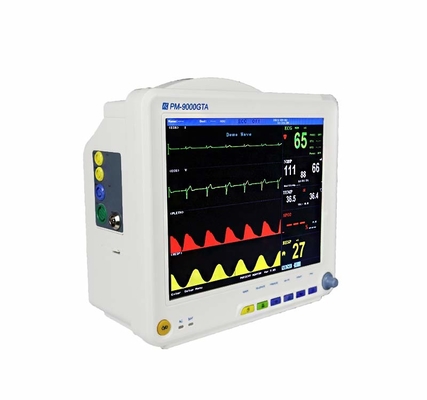 Hörbarer und Sichtwarnung Multiparameter-Monitor mit 12,1“ Farbe-TFT LCD-Anzeige