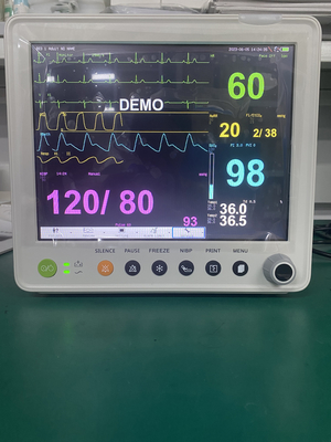 Krankenhaus-Ausrüstungs-medizinischer 12,1 Zoll-Patientenmonitor mit CO2 Multiparameters