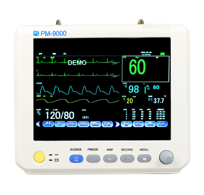 Kopfende 7 Zoll Multiparameters-Vital Signs Monitor For Hospital-Notfall