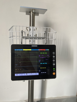 Mobiler Krankenhaus-Patient-Monitor, Fötus-Monitor und Wagen