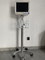 Aluminiumlegierung Bewegliche Krankenhaus-Patienten-Monitor-Trolley mit Korb