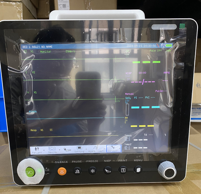 12 Zoll Patientenmonitor 6 Parameter Vital Signal Monitor Mobiler Krankenwagen Patientenmonitor