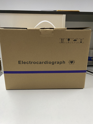 Standard 12 Leads Holter EKG Elektroden Maschine 6 Kanal Elektrokardiogramm