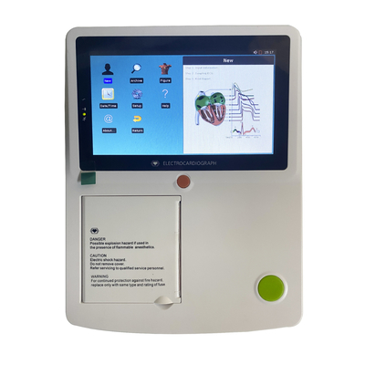 Leichtgewicht 7 Zoll Touchscreen EKG Gerät EKG Recorder für Krankenhaus Klinik