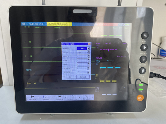 8 Zoll LCD-Bildschirm Multi-Parameter-Patient-Monitor für Krankenhaus-ICU