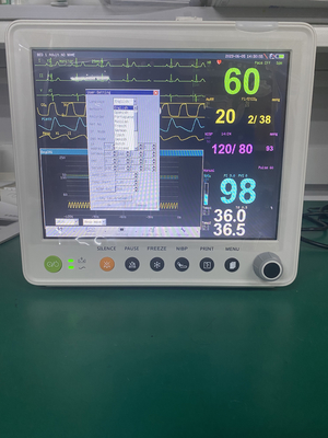 12.1 Zoll Erste-Hilfe-Geräte Vital-Signale Monitor Patienten-Monitor