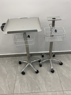 Portable Hospital B-Ultraschall Trolley Medizinische Aluminiumlegierung Mobil Ultraschallmöbel Mobilwagen