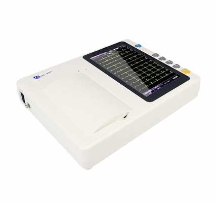7 Zoll Farb TFT-LCD Touchscreen Elektrokardiogramm digitale EKG-Maschine