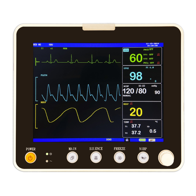 8 Zoll LCD-Bildschirm Multi-Parameter-Patient-Monitor für Krankenhaus-ICU