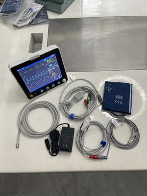 8 Zoll LCD-Bildschirm Multi-Parameter-Patient-Monitor für Krankenhaus-ICU