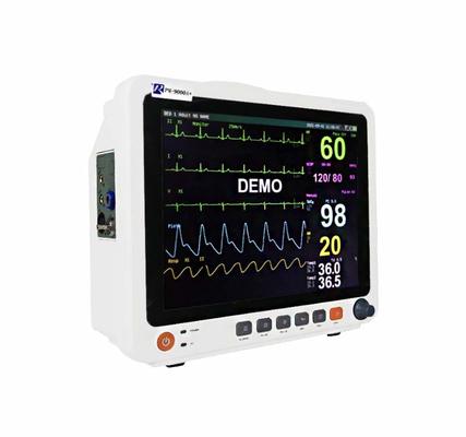 Rainbow PM-9000A+ Multi Parameter Patient Monitor with 100-240V Power Supply 1 Year Warranty and 2 Years Shelf Life
