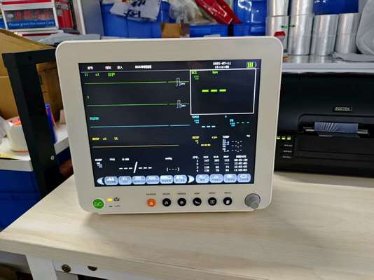 12,1-Zoll-Multi-Parameter-Patientenmonitor mit 6 Parametern und optionalem ETCO2 für Intensivstationen und am Krankenbett