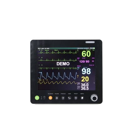 15 Zoll tragbarer Multi-Parameter-Patientenmonitor mit optional 2 IBP, 1 Jahr Garantie und 2 Jahre Haltbarkeit