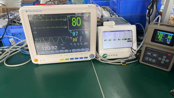 6-Parameter-Multiparameter-Patientenmonitor mit hochpräzisen Modulen, digitaler Sauerstofftechnologie und 12,1-Zoll-Farb-TFT-Display