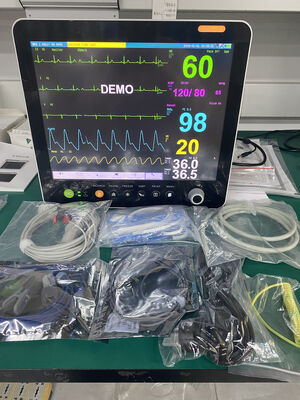 12,1 Zoll Display Multi-Parameter-Patientenmonitor mit 6 Parametern und optionalem Touchscreen