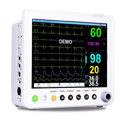 Tragbarer Multi-Parameter-Patientenmonitor mit 12,1" Farb-TFT-Display zur Überwachung der Vitalfunktionen