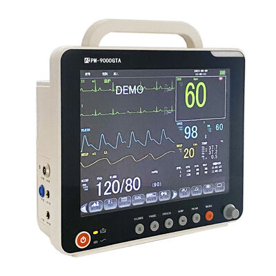 Portable Multi Parameter Patient Monitor with 12.1 Inch Color TFT Display for ICU Monitoring