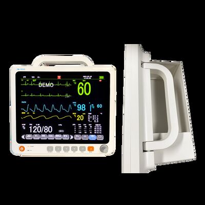 12.1 Zoll tragbarer Multiparameter-Patientenmonitor mit Farb-LCD-Display und Touchscreen