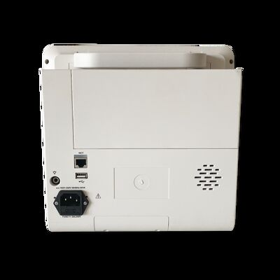 12,1 Zoll Farb-LCD-Display, Mehrparameter-Patientenmonitor mit 6 Parametern (EKG/HF/RESP/SpO2/NIBP/Temp) und fahrbar/wandmontierbar