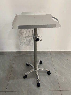 Moderne Design-Metall-Patient-Monitor-Trolley mit OEM-Service für Krankenhaus-Medizinkorb