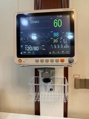 Medizinische Halterung Wandmontage Stehende Wand-Hardware Halterung für medizinische Maschine Patientenmonitor