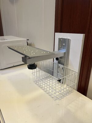 Medizinische Halterung Wandmontage Stehende Wand-Hardware Halterung für medizinische Maschine Patientenmonitor