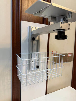 Höhenverstellbarer Aluminiumlegierungspatientenmonitor Stand Wandhalter für Krankenhausgebrauch
