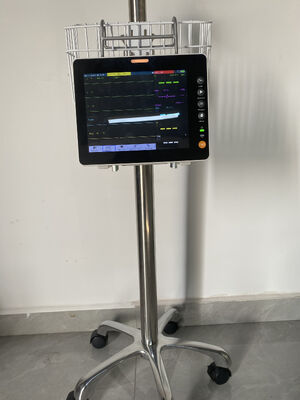 8 Zoll Farb-LCD-Display Multi-Parameter-Patientenmonitor ISO-zertifiziertes Instrument der Klasse II mit 1-jähriger Garantie