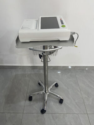 Mobilmonitor-Wagen medizinischer Trolley Edelstahl Krankenhausmonitor Trolley zum Verkauf